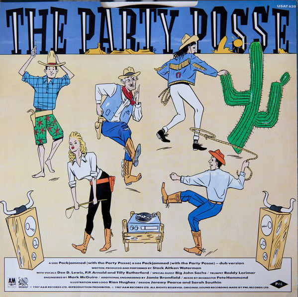 Stock, Aitken & Waterman : Packjammed (With The Party Posse) (12")