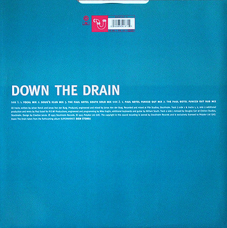 Stakka Bo : Down The Drain (12")