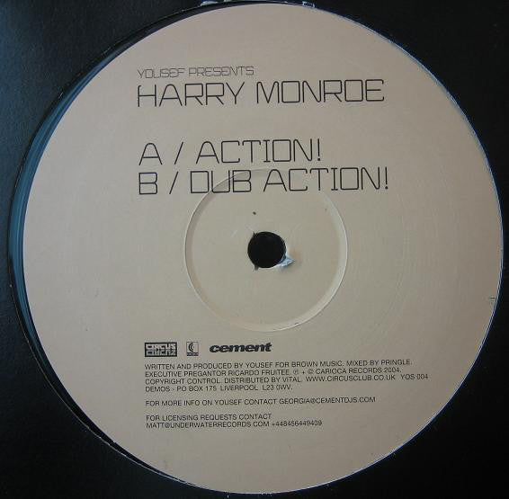 Yousef Presents Harry Monroe : Action! (12")