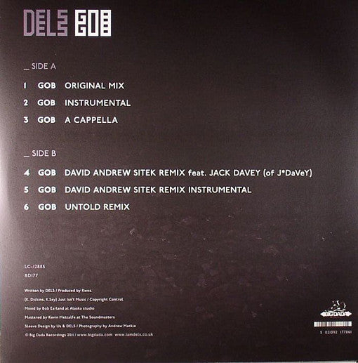 Dels : Gob (12")