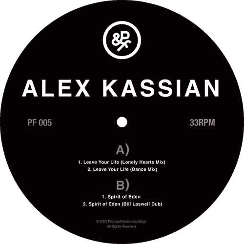 Alex Kassian - Leave Your Life - 12" Vinyl, A Side