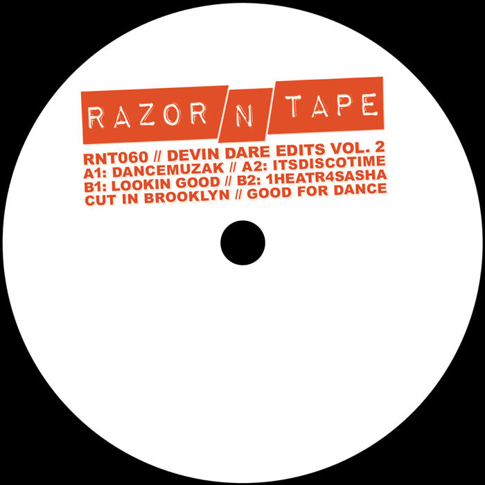 Devin Dare - Devin Dare Edits Pt. 2 - 12' Vinyl, Side A