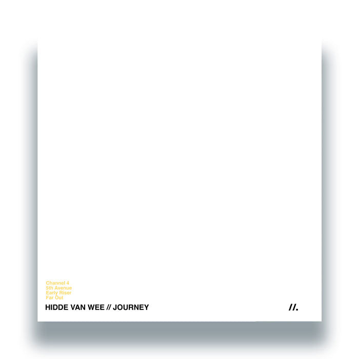 Hidde van Wee - Journey - 12" Vinyl - Back Cover