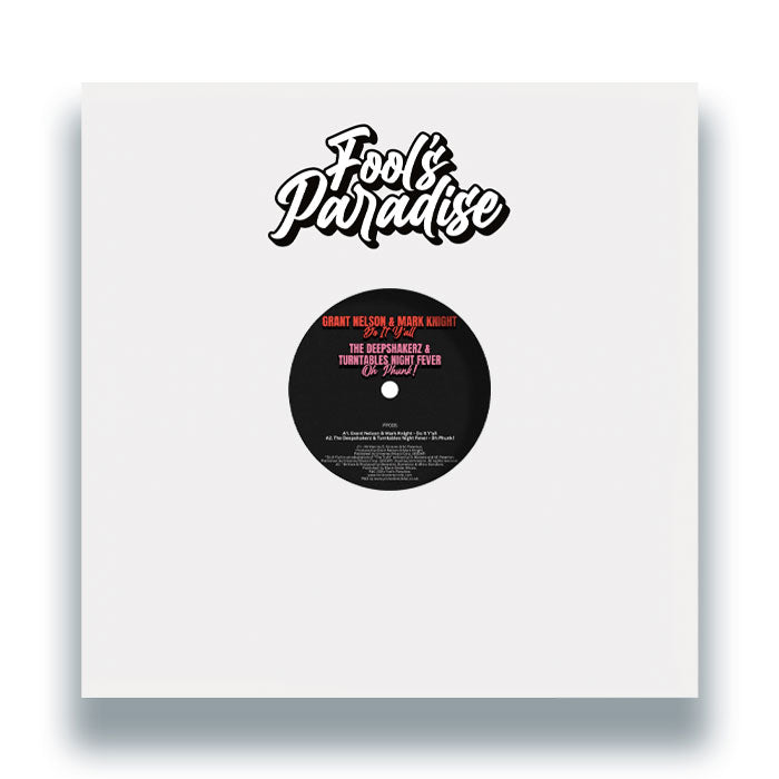 Mark Knight / Grant Nelson / Deepshakerz / Richard Earnshaw Featuring Sebb Junior - Fool’s Paradise Sampler Vol. 4 - 12" Vinyl, Front Cover