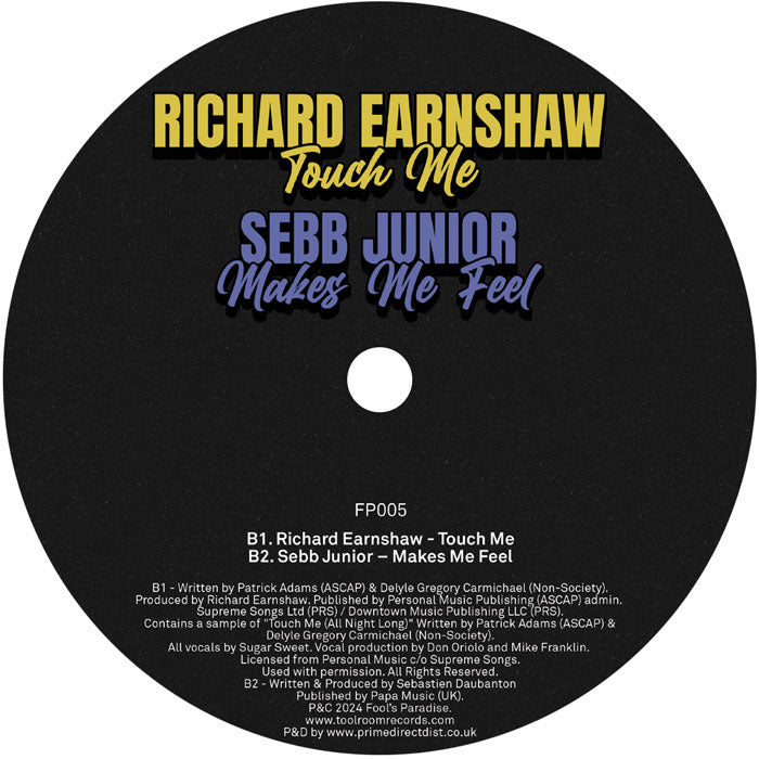 Mark Knight / Grant Nelson / Deepshakerz / Richard Earnshaw Featuring Sebb Junior - Fool’s Paradise Sampler Vol. 4 - 12" Vinyl, Side B
