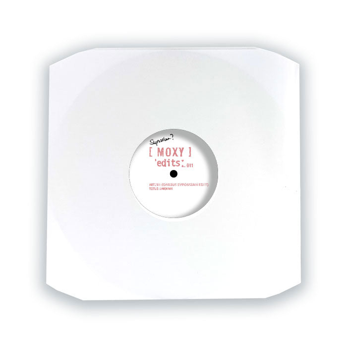 Moxy Edits 11 & 12 - 12" Vinyl, Front