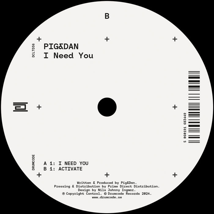Pig&Dan - I Need You - 12" Vinyl, Side B