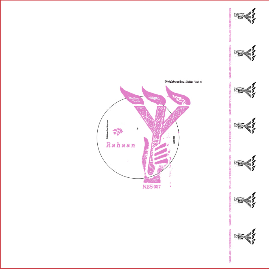 Rahaan - NeighbourSoul Edits Vol.6 - 12" Vinyl, Back Cover