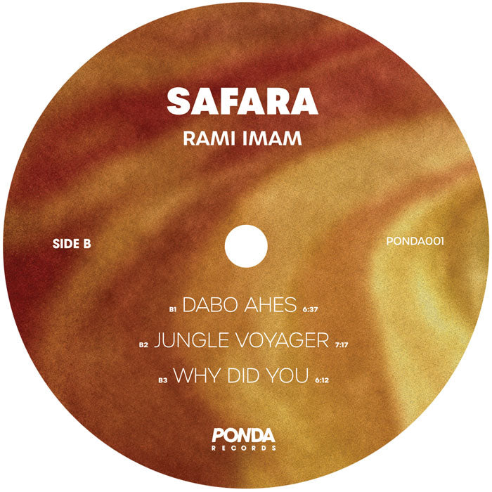 Rami Imam - Safara - 12" Orange Vinyl, Side B