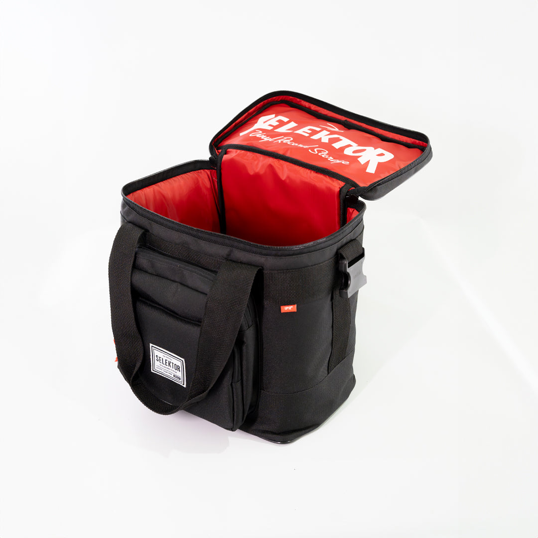 Selektor Worker Bag - Black, Side Angle Open