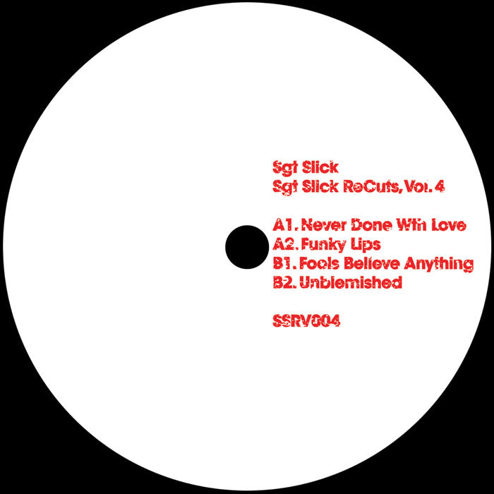 Sgt Slick - Vol. 4 - 12" Vinyl, A Side