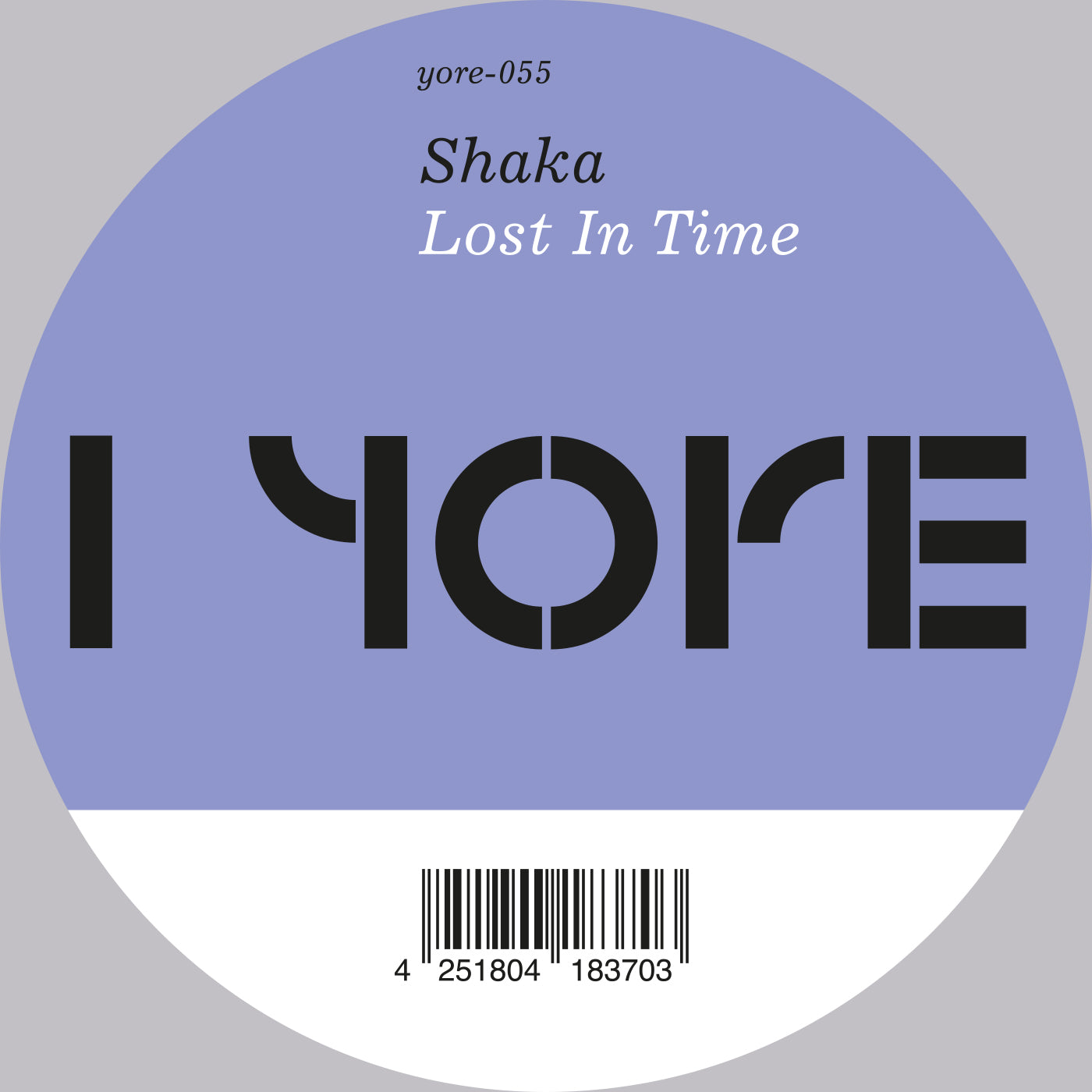 Shaka - Lost In Time - 12" Vinyl, Front Cover