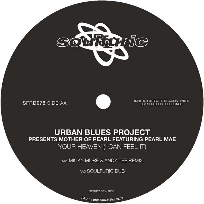 Soulsearcher / Urban Blues Project - Feelin' Love / Your Heaven (I Can Feel It) - 12" Vinyl, AA Side