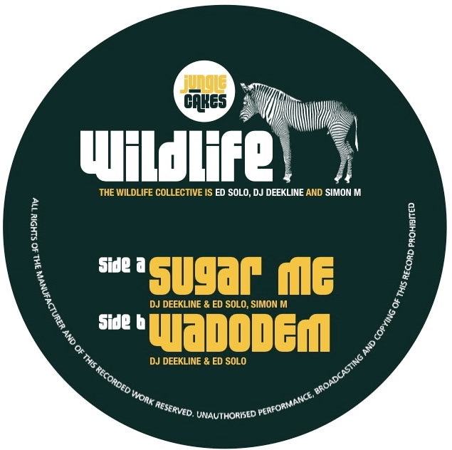 The Wildlife Collective – Sugar Me / Wadodem - 12" Vinyl, Front Cover