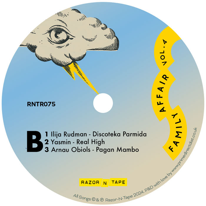 Various Artists - Family Affair Vol. 4 - Razor-N-Tape Reserve - 12" Vinyl, B Side