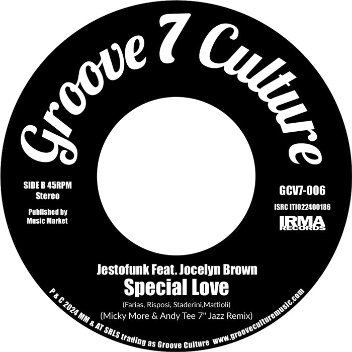 Various Artists - Gypsy Woman / Special Love - 7" Vinyl, B Side