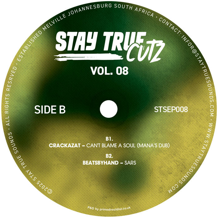 Various Artists - Stay True Cutz Vol. 8 - 12" Vinyl, Side B