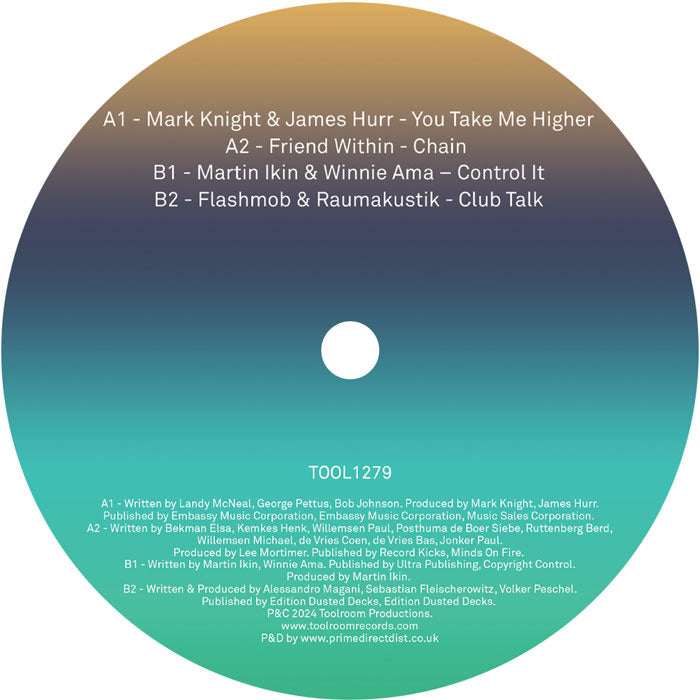 Various Artists - Toolroom Sampler Vol. 16 - 12" Vinyl, Side B