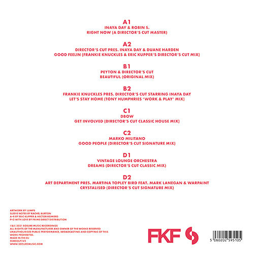 Frankie Knuckles & Eric Kupper - The Director’s Cut Collection - Frankie Knuckles & Eric Kupper