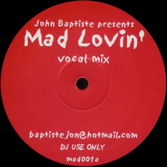 John Baptiste : Mad Lovin' (12", Promo)