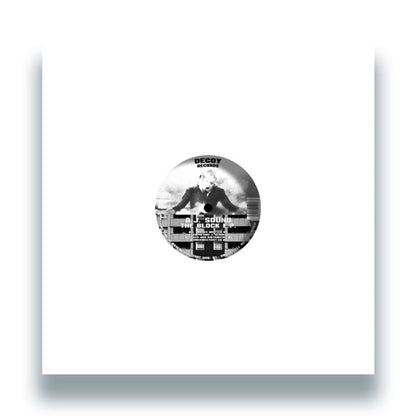 A.J. Sound - The Block E.P. [12" Vinyl, Decoy Records, Front Cover]