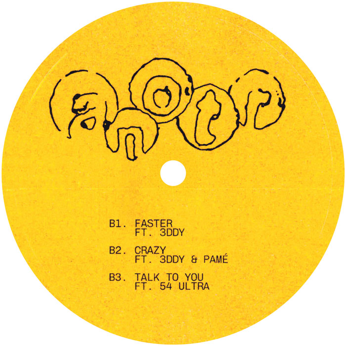 ANOTR - Withness [2x12 Inch Clear Vinyl, Double LP Album, NO ART Records, Side B]