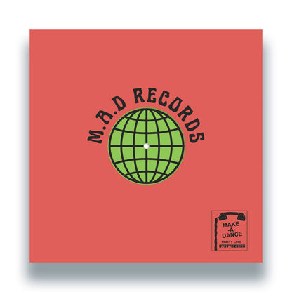 ASA TATE - Feel So Good EP [12 Inch Vinyl, M.A.D Records, Make A Dance, Back Cover]