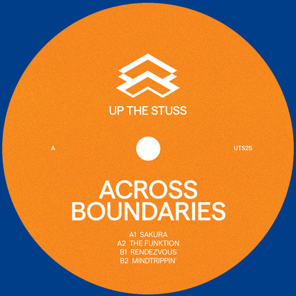 Across Boundaries - Sakura EP [2x12 Inch Vinyl, Up The Stuss, Blue Vinyl, Side A]