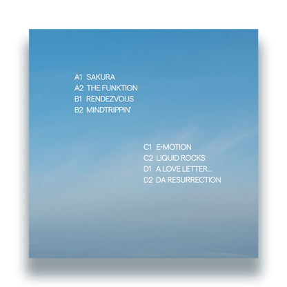 Across Boundaries - Sakura EP [2x12 Inch Vinyl, Up The Stuss, Picture Sleeve, Back Cover]