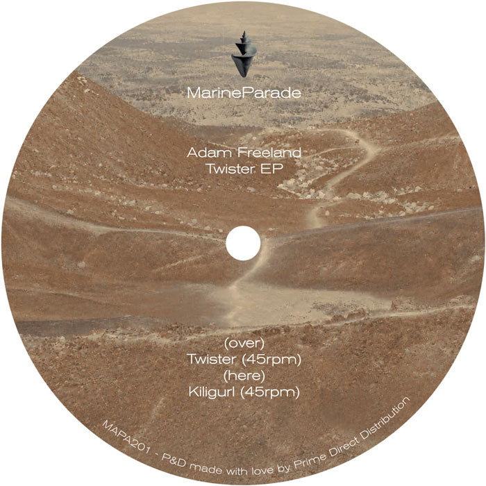 Adam Freeland - Twister [12 Inch Vinyl, Marine Parade Records, Side B]