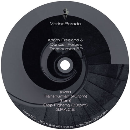 Adam Freeland & Duncan Forbes - Transhuman EP [12 Inch Vinyl, Marine Parade, Side A]