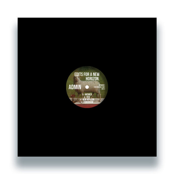 Admin - Edits For A New Horizon Vol. 1 [12 Inch Vinyl, Front Cover]