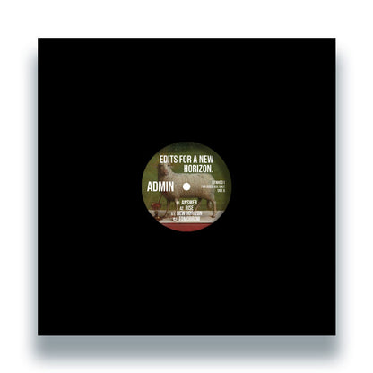Admin - Edits For A New Horizon Vol. 1 [12 Inch Vinyl, Front Cover]
