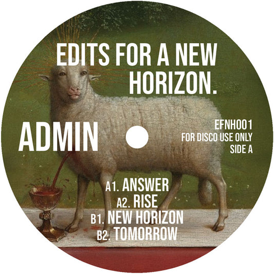 Admin - Edits For A New Horizon Vol. 1 [12 Inch Vinyl, Side A]