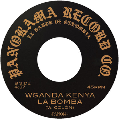 Afrosound / Wganda Kenya - Tiro Al Blanco / La Bomba [7 Inch Vinyl, Panorama, Side B]