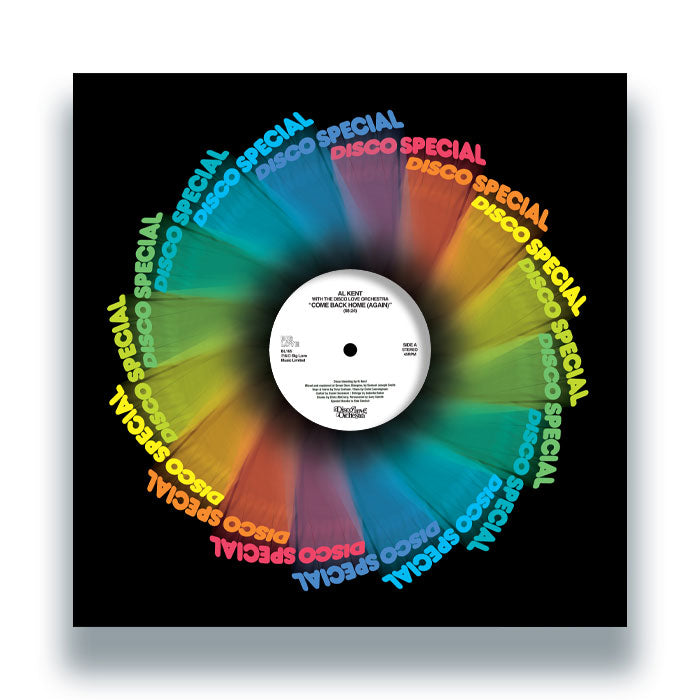 Al Kent with The Disco Love Orchestra - Come Back Home (Again) [12 Inch Vinyl, Big Love Records, Front Cover]