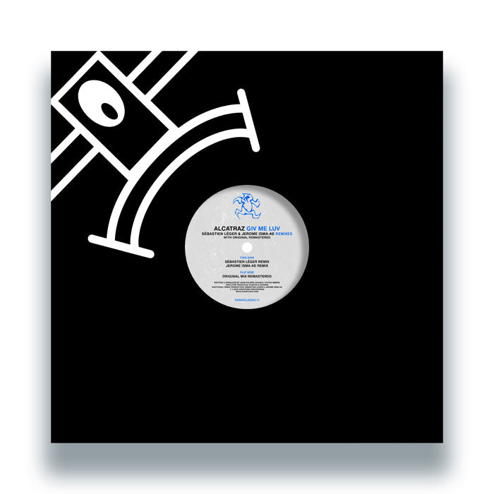 Alcatraz - Giv Me Luv (Original & Sébastien Léger / Jerome Isma-Ae Remixes) [12 Inch Vinyl, Yoshitoshi Recordings, Front Cover]