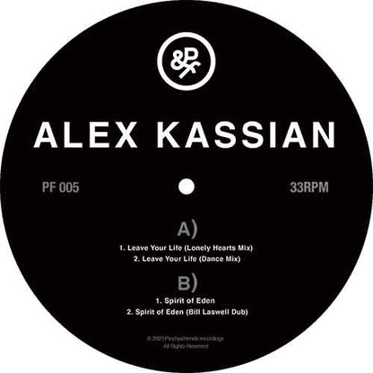 Alex Kassian - Leave Your Life - 12" Vinyl, A Side