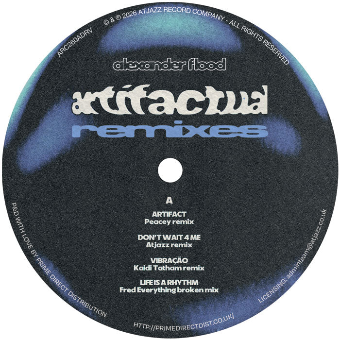 Alexander Flood - Artifactual Rhythm (Remixes) [12 Inch Vinyl LP, Atjazz Record Company, Side A]