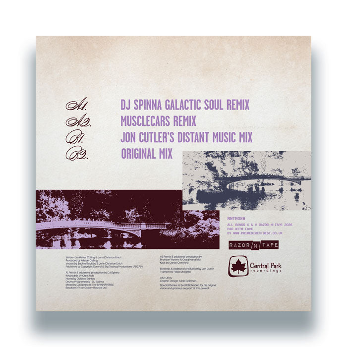 Alistair Colling vs. Tortured Soul feat. Sabina - When You Find Your Love…Hold On (25th Anniversary Mixes) [12 Inch Vinyl, Reissue, Razor-N-Tape Reserve, Back Cover]