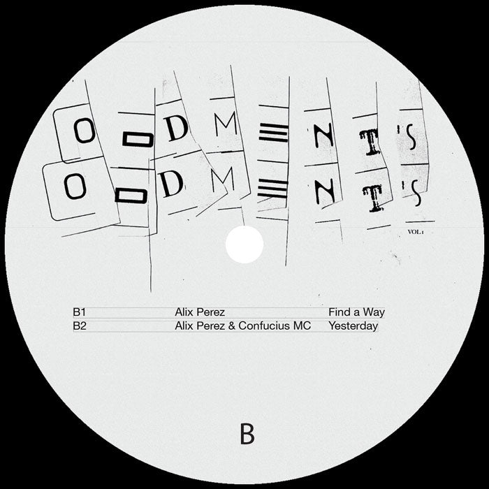 Alix Perez - Oddments Vol.1  [12" Vinyl, Picture Sleeve, 1985 Music, Side B]