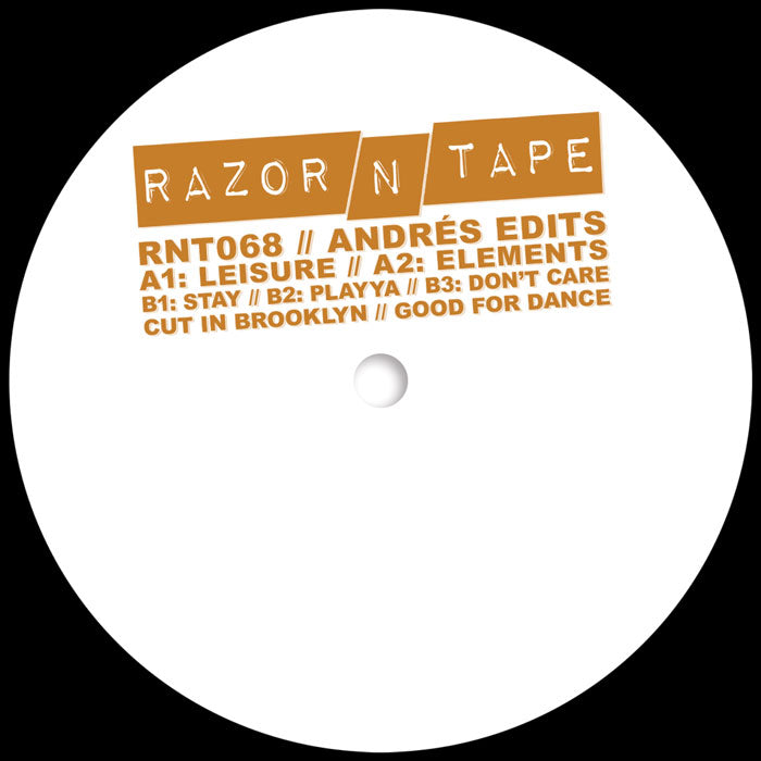 Andrés - Andrés Edits [12 Inch Vinyl, Razor-N-Tape Records, Side A]