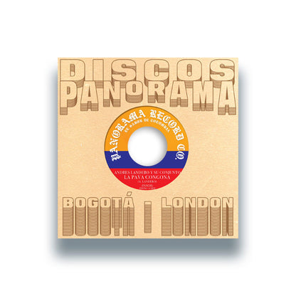 Andres Landero Y Su Conjunto / Afrosound - La Pava Congona / Soul Makossa [7 Inch Vinyl, PANORAMA Records, Front Cover]