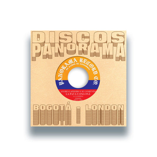 Andres Landero Y Su Conjunto / Afrosound - La Pava Congona / Soul Makossa [7 Inch Vinyl, PANORAMA Records, Front Cover]
