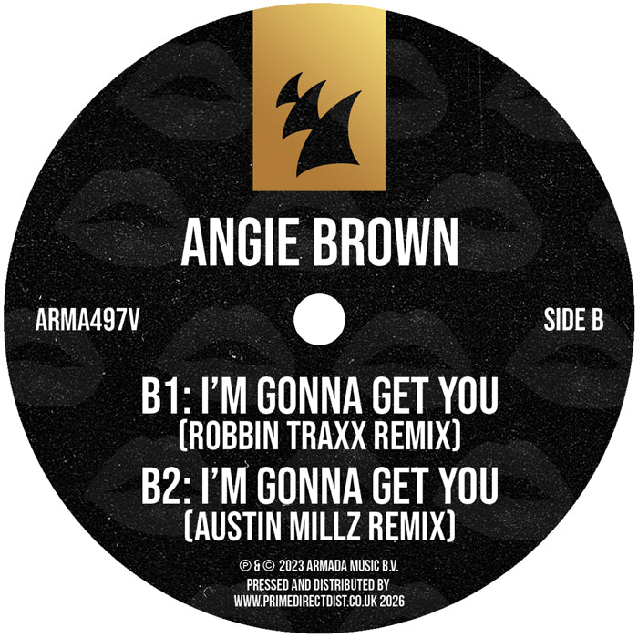Angie Brown - I’m Gonna Get You [12 Inch Vinyl, Armada Music, Side B]