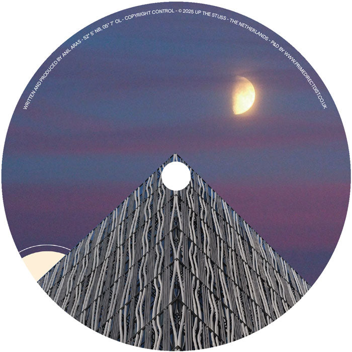 Anil Aras - Through The Night EP [12" Bone Coloured Vinyl, Up The Stuss, Side B]