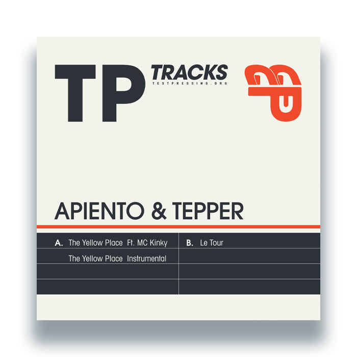 Apiento & Tepper - The Yellow Place / Le Tour [12 Inch Vinyl, Test Pressing Tracks, Front Cover]