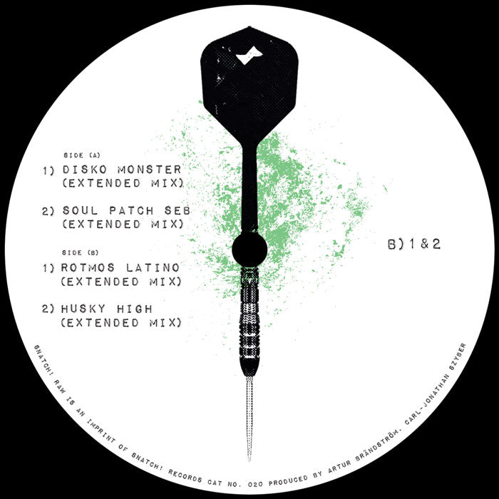 Ari Bald & CJ Scott - Dart 2 Da Heart EP [12 Inch Vinyl, Snatch Raw Records, Side B]