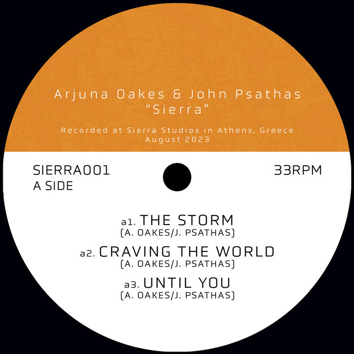 Arjuna Oakes & John Psathas - Sierra [12 Inch Vinyl EP, Side A]