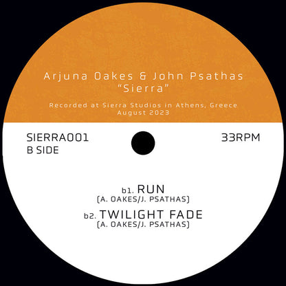 Arjuna Oakes & John Psathas - Sierra [12 Inch Vinyl EP, Side B]